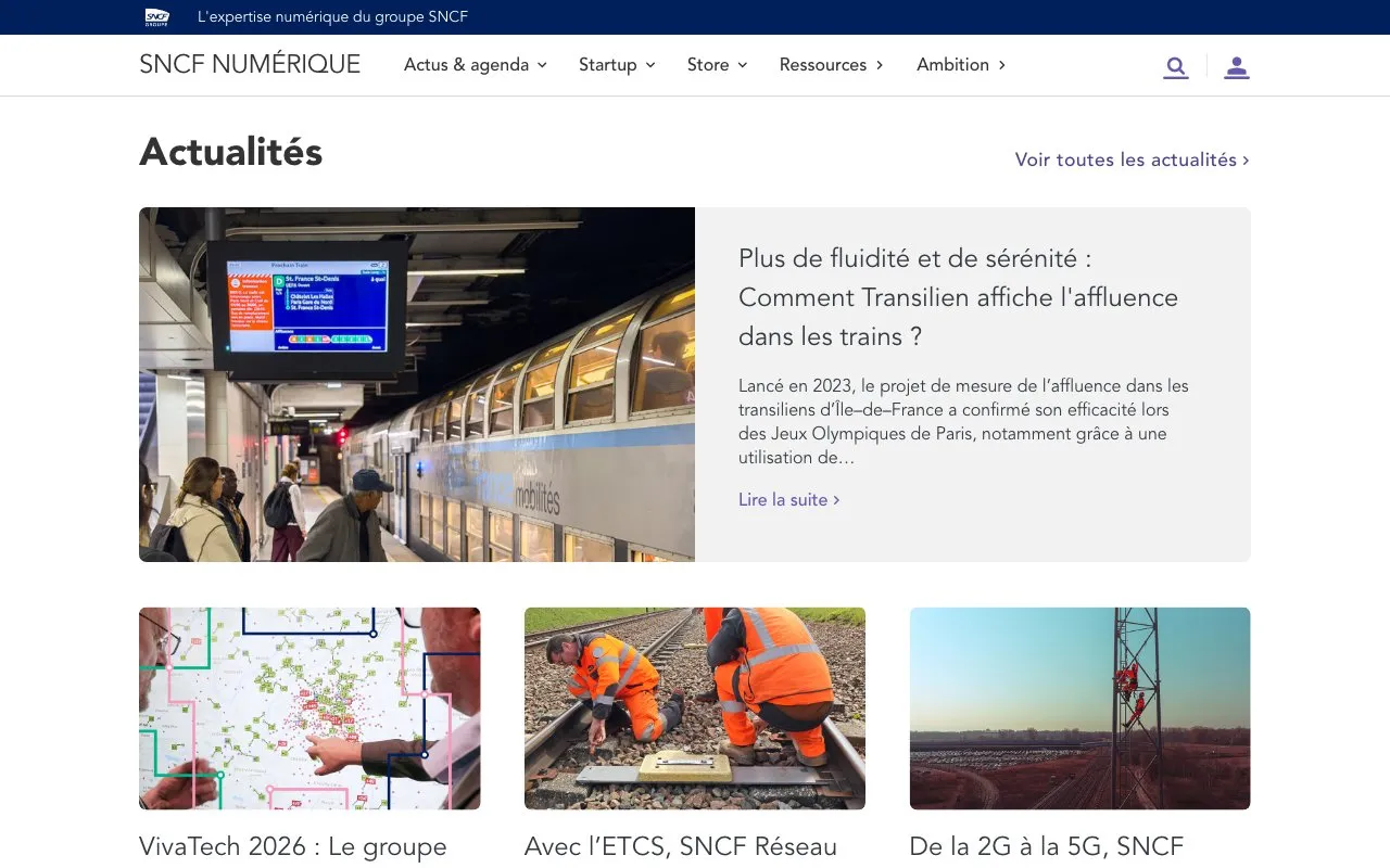 Aperçu SNCF API