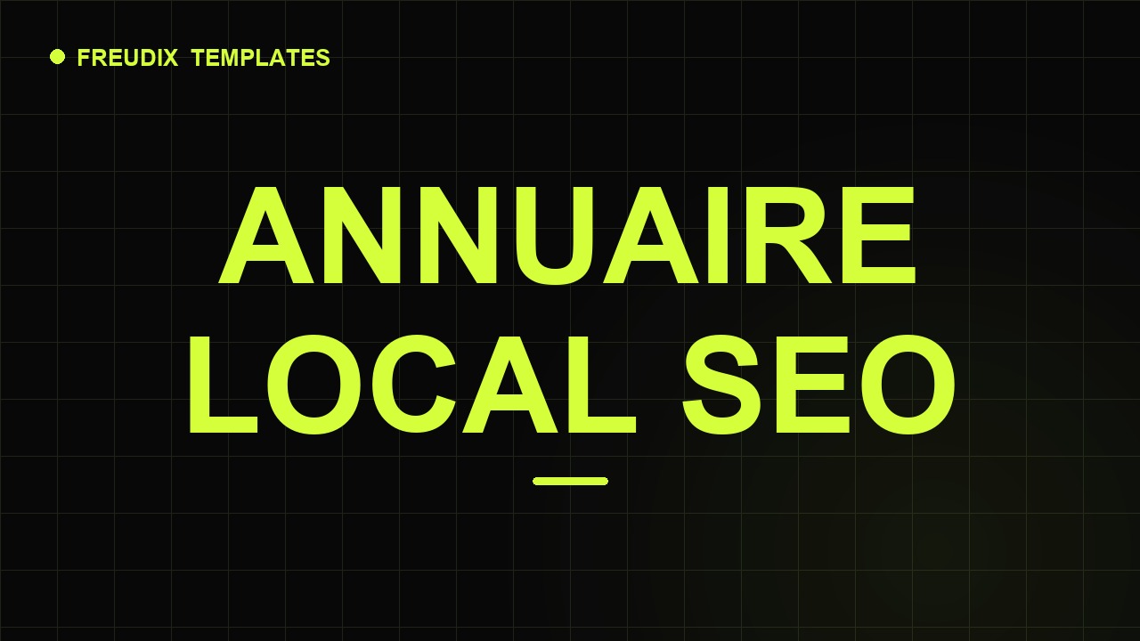 Aperçu Annuaire local SEO